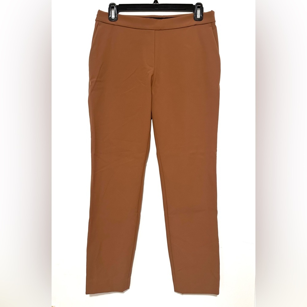NWT Theory Deep Hazelnut Kennet Trousers 4